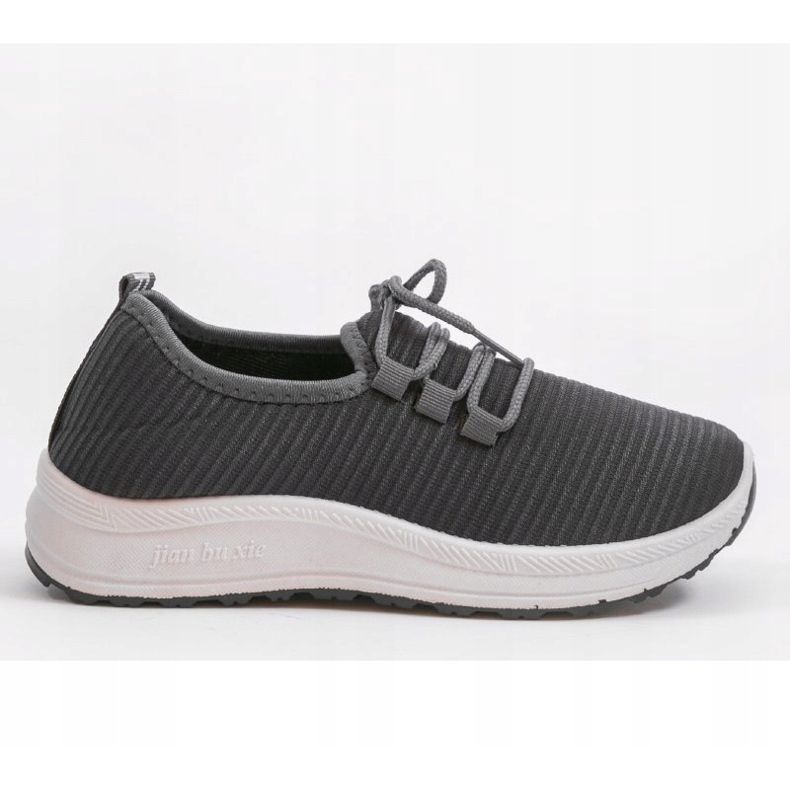 Scarpe sportive slip-on grigie LR005-3 grigio 1