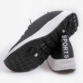 Scarpe sportive slip-on grigie LR005-3 grigio 2