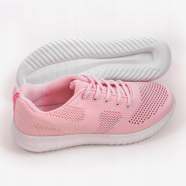 Scarpe sportive rosa T101-8 traforate 2