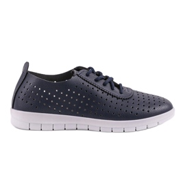 JH701-4 sneakers traforate blu navy 1
