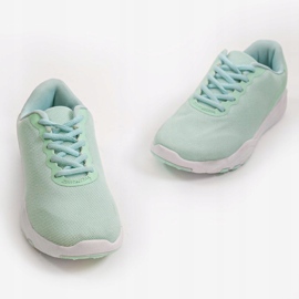 Scarpe sportive verdi F17-6 verde 1