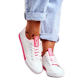 SEA Sneakers Classiche da Donna Fucsia Ville bianco rosa 1