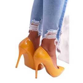 SEA Scarpe col tacco alto da donna Yanna gialle giallo 2