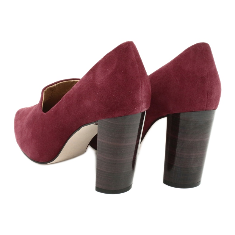 Caprice Borgogna femminile Scarpe da donna/vino sede 24402 rosso 5