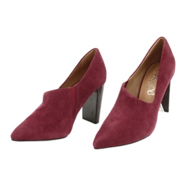 Caprice Borgogna femminile Scarpe da donna/vino sede 24402 rosso 2