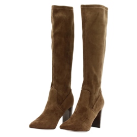 Stivali donna Caprice 25501-25 cognac stretch multicolore 2