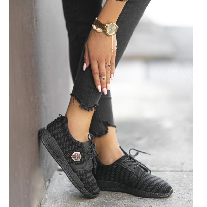 Scarpe sportive leggere PH-16 nere nero 2