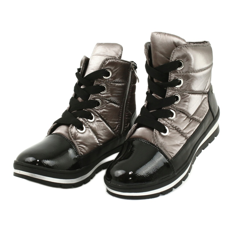 Doposci marroni, membrana Caprice 26212 marrone nero 2