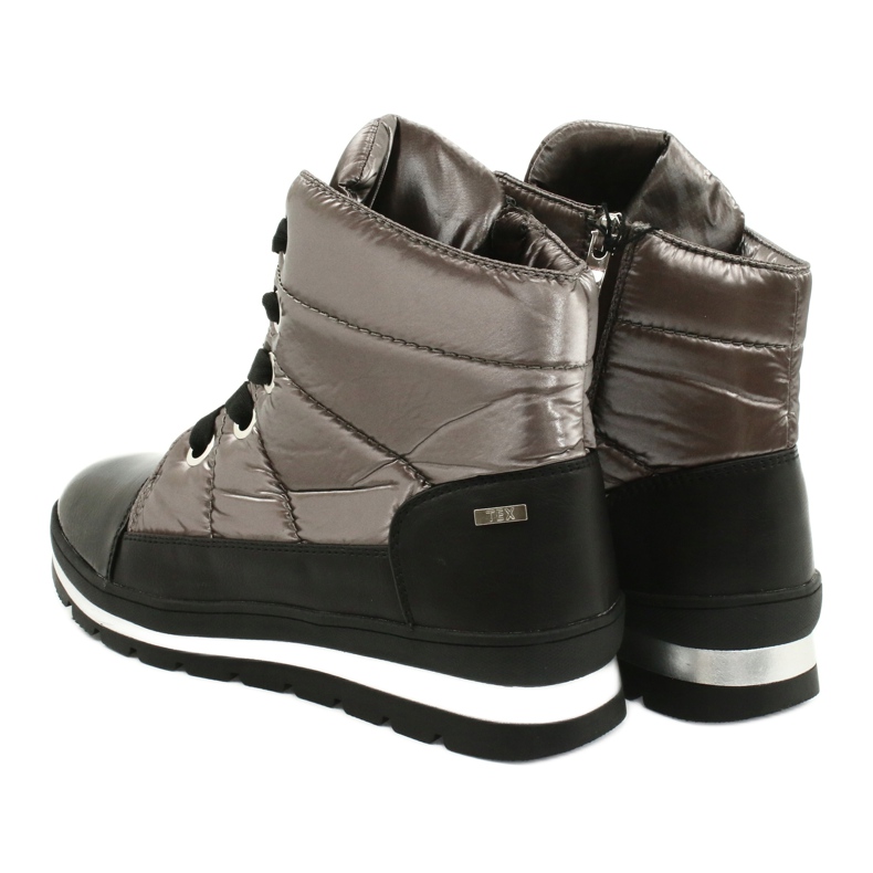 Doposci marroni, membrana Caprice 26212 marrone nero 3