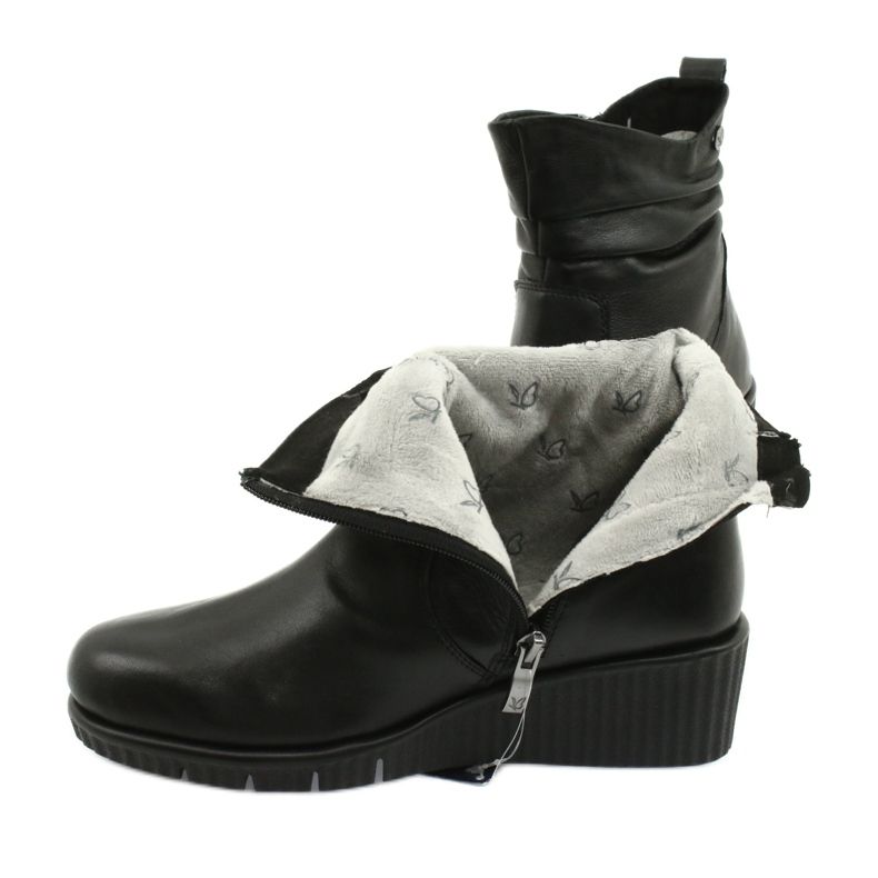 Caprice Stivali con zeppa Walking On Air nero 4