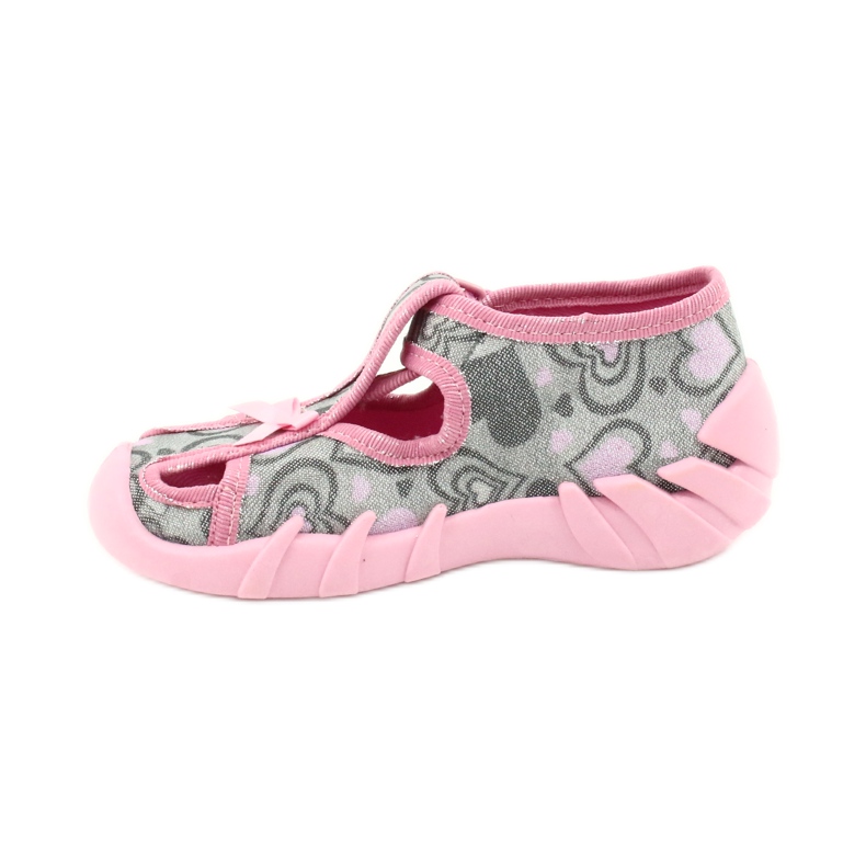 Scarpe per bambini Befado 190P084 grigio rosa 2