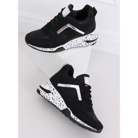 Scarpe sportive nere nere C131 Negro nero 2