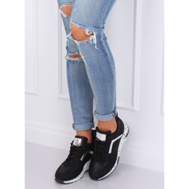 Scarpe sportive nere nere C131 Negro nero 1