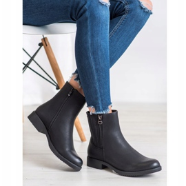 J. Star Stivali Alti Con Ecopelle nero 2