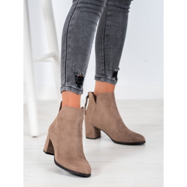 VINCEZA Stivali con Cerniera marrone 2