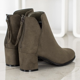 VINCEZA Stivali con Cerniera multicolore verde 1