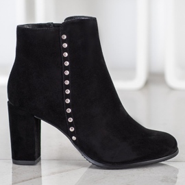 Evento Stivaletti classici in pelle nero 1