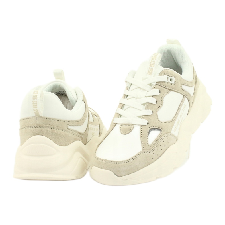 Scarpe sportive da donna Big Star GG274657 beige 4
