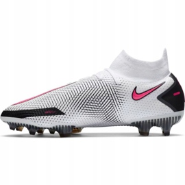 Scarpe da calcio Nike Phantom Gt Elite Df Fg M CW6589-160 multicolore bianca 1