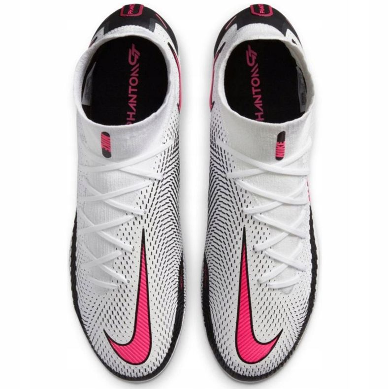 Scarpe da calcio Nike Phantom Gt Elite Df Fg M CW6589-160 multicolore bianco 2