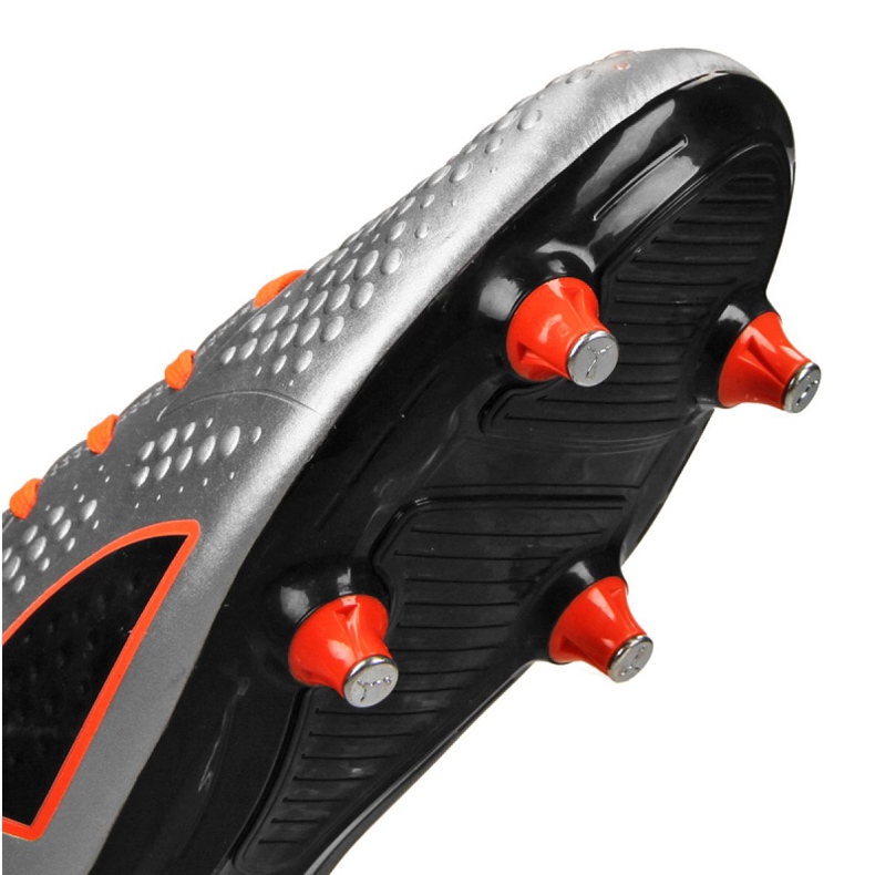 Scarpe da calcio Puma One 4 Syn Sg M 104747-01 multicolore d'argento 1