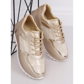 Scarpe sportive da donna oro 2019-447 Oro d'oro giallo 2