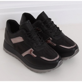 Scarpe sportive da donna nere 2019-447 nere nero 2