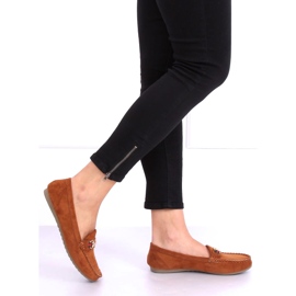 Mocassini da donna cammello CH-1M16 Camel marrone 2