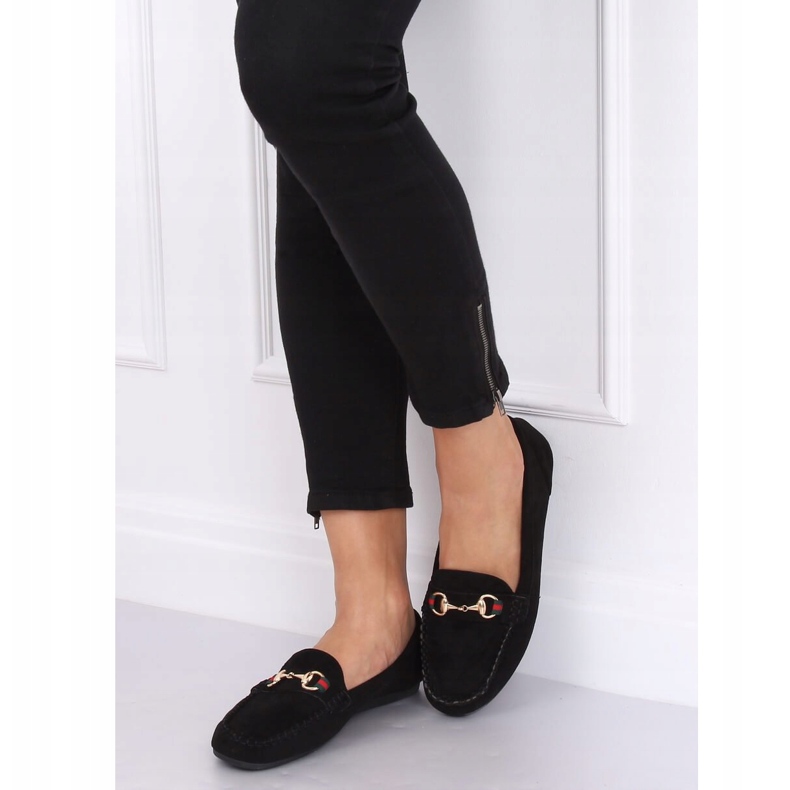 Mocassini da donna neri CH-1M16 Black nero 1