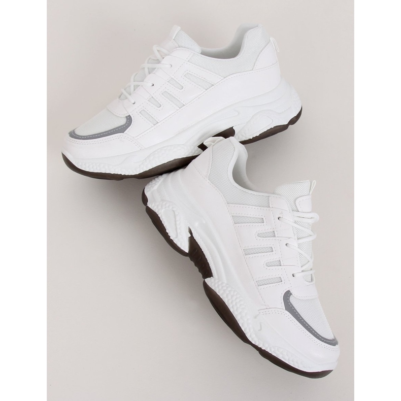 Scarpe sportive da donna bianche BH-001 White bianco 1