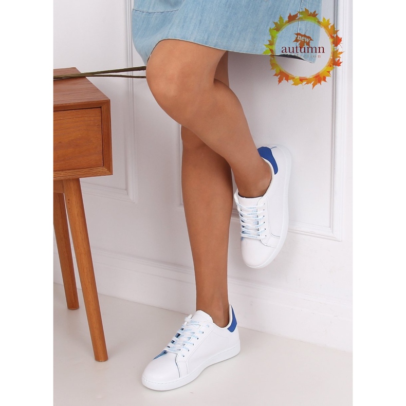 Sneakers da donna bianche 5G-2 Blue bianco 1