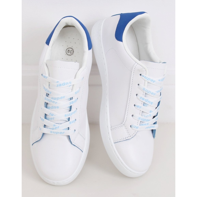 Sneakers da donna bianche 5G-2 Blue bianca 2