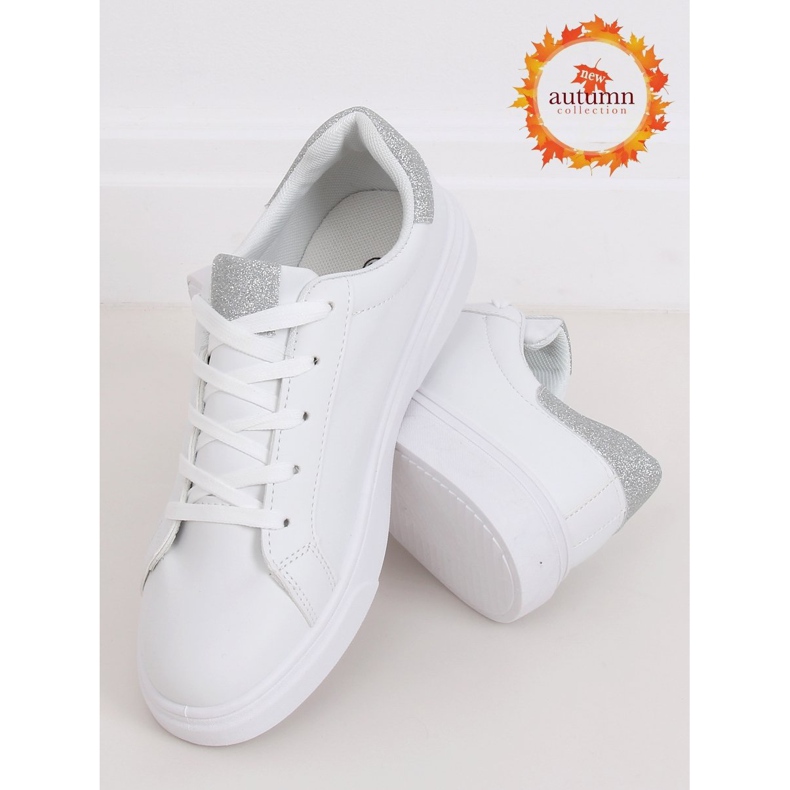 Sneakers da donna bianche C941 Silver bianca d'argento 1