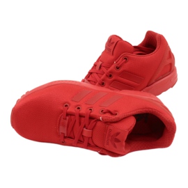 Adidas Originals Zx Flux Jr EG3823 scarpe rosso 4
