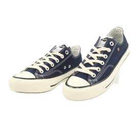 Trolley allacciati Lee Cooper blu navy 2