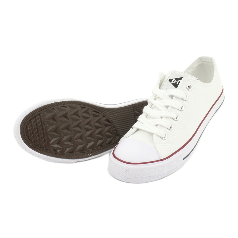 Carrelli bianchi Lee Cooper legati bianco 3