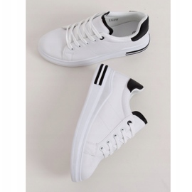 Sneakers da donna bianche LG20 BIANCO/NERO 1