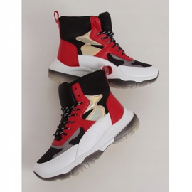Sneakers alte 2000-C05 Nero multicolore 1