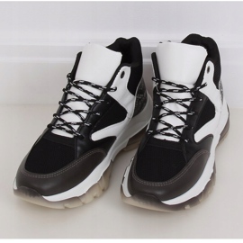 Nero 2000-C06 Sneakers alte nere 1