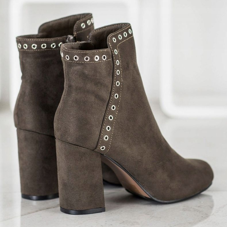 Evento Stivali eleganti multicolore verde 1