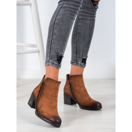 VINCEZA stivali scamosciati marrone 2