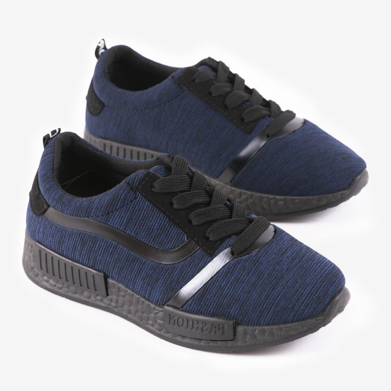 Scarpe sportive leggere blu navy PH-11 nero 1