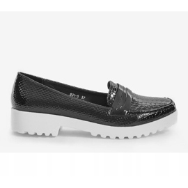 Scarpe slip-on nere con fiocco RS-WED2 nero 1
