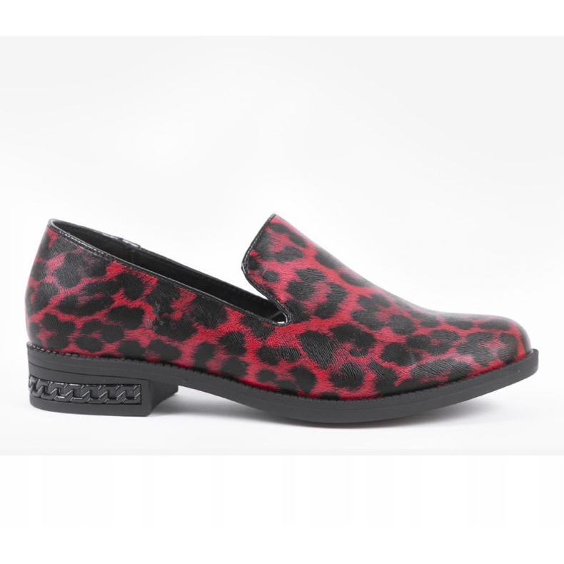 Scarpe da donna rosse C18-6527 nero rosso 1