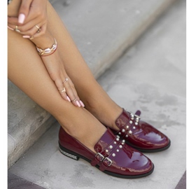 Scarpe basse marroni da donna C18-6252-2 multicolore 1