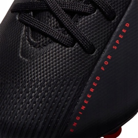 Nike Vapor 13 Academy Mg Jr AT8123-060 scarpe da calcio nero nero 1