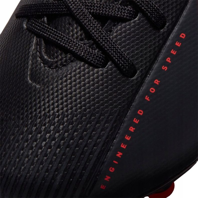 Nike Vapor 13 Academy Mg Jr AT8123-060 scarpe da calcio nero nero 1