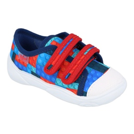 Scarpe per bambini Befado 907P114 rosso blu navy blu multicolore 1