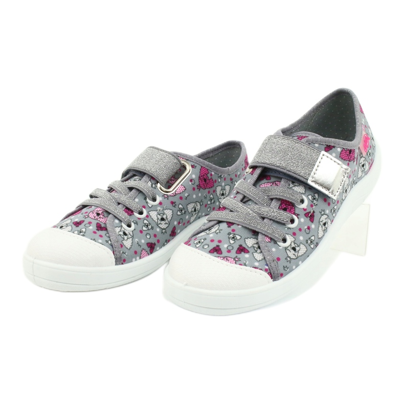 Scarpe per bambini Befado 251Y150 grigio multicolore 3