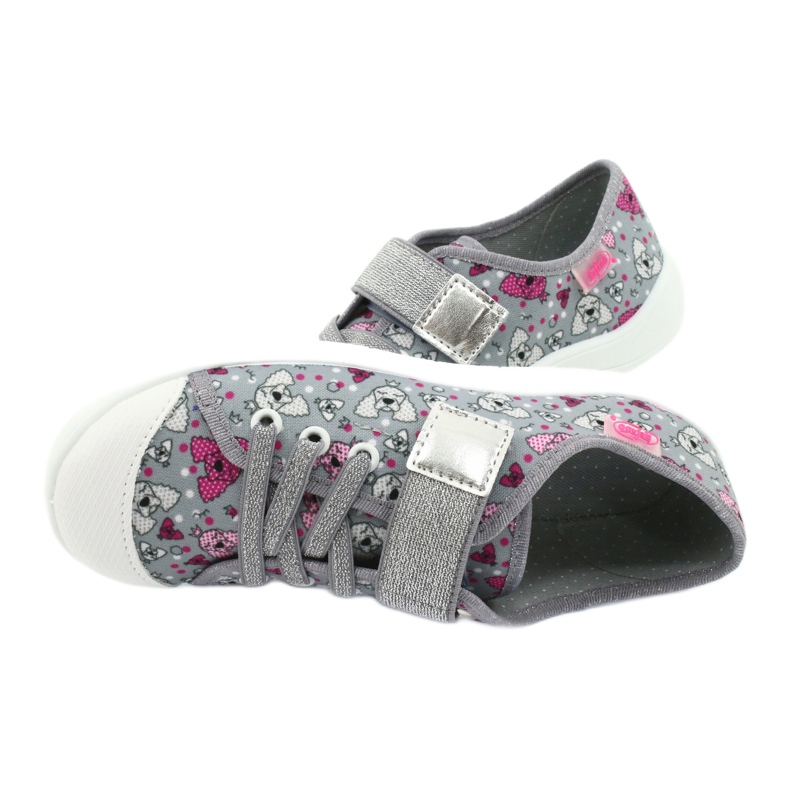 Scarpe per bambini Befado 251Y150 grigio multicolore 5